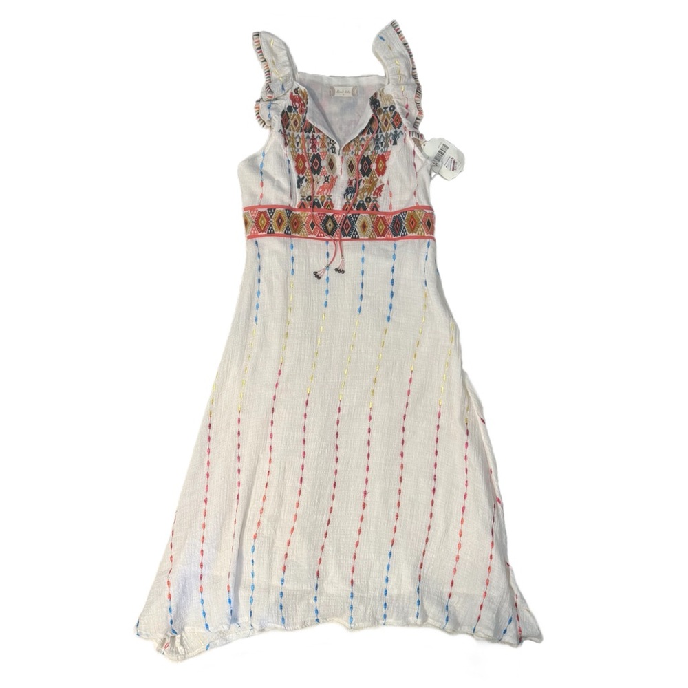 Altar'd State Womens Andra Embroidered Cotton Dress Size Small NWT Boho
